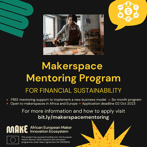 Makerspace Mentoring Flyer